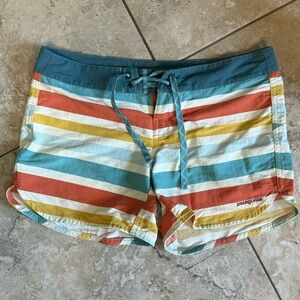 Patagonia Multicolor Striped Swim Shorts